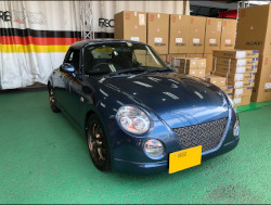 DAIHATSU�@�R�y���@L880K�i2004�N�j�@�Ɂ@RECARO�i���J���j�@TS-G�@GK�@BK/SIL�@����