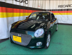 DAIHATSU�@�R�y���@LA400K�i2016�N�j�@�Ɂ@RECARO�i���J���j�@TS-G�@GK�@BK/RED�@�V�[�g�q�[�^�[�t���@���@SR-7F�@GK100�@BK/RED�@�V�[�g�q�[�^�[�t���@����