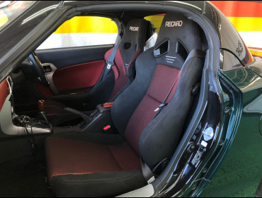 DAIHATSU�@�R�y���@LA400K�i2016�N�j�@�Ɂ@RECARO�i���J���j�@TS-G�@GK�@BK/RED�@�V�[�g�q�[�^�[�t���@���@SR-7F�@GK100�@BK/RED�@�V�[�g�q�[�^�[�t���@����