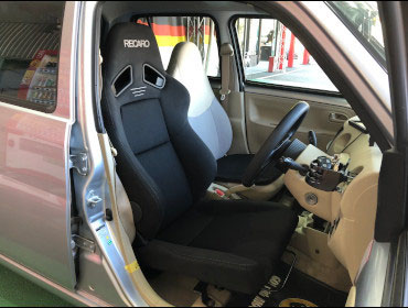 DAIHATSU�@�G�b�Z�@L235S�@A/T�ԁ@�Ɂ@RECARO�i���J���j�@SR-7F�@GK100�@BK/BK�@����