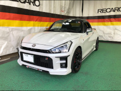 DAIHATSU�@�R�y���@GR�X�|�[�c�@LA400K�i2019�N�j�@�Ɂ@RECARO�i���J���j�@TS-G�@GK�@BK/SIL�@�V�[�g�q�[�^�[�t���@����