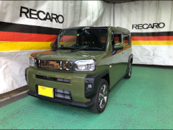 DAIHATSU�@�^�t�g�@LA900S�i2022�N�j�@�Ɂ@RECARO�i���J���j�@�G���S���hMV�@BK�@�V�[�g�q�[�^�[�t���@����