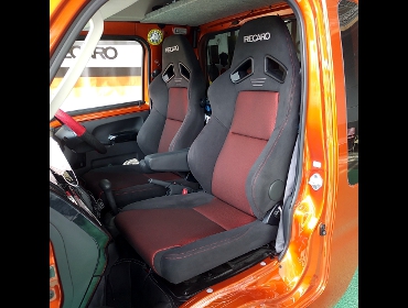 DAIHATSU�@�n�C�[�b�g�W�����{�@S510�i2017�N�j�@�Ɂ@RECARO�i���J���j�@SR-7F�@GK100�@BK/RED�@�A�[�����X�g�t���@�~���E�@����
