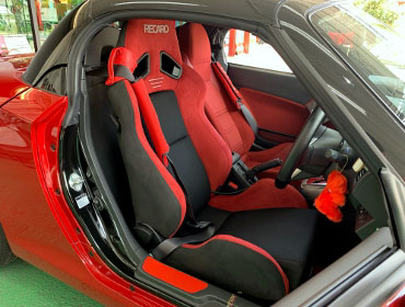 DAIHATSU�@�R�y���@LA400K�i2020�N�j�@�Ɂ@RECARO�i���J���j�@SR-7�@GU100H�@RED�@�V�[�g�q�[�^�[�t���@����