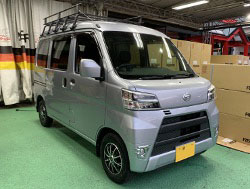 DAIHATSU�@�n�C�[�b�g�@S321V�@�Ɂ@RECARO�i���J���j�@�G���S���hMV BK�@�V�[�g�q�[�^�[�t���@����