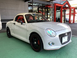 DAIHATSU�@�R�y���Z���@LA400K�i2019�N�j�@�Ɂ@RECARO�i���J���j�@SR-7�@KK100�@RED�@�V�[�g�q�[�^�[�t���@����