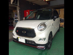 DAIHATSU�@�L���X�g�X�|�[�c�@LA250S�i2019�N�j�@�Ɂ@RECARO�i���J���j�@SR-7F�@GK100 BK/RED�@�V�[�g�q�[�^�[�t���@����