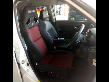 DAIHATSU�@�L���X�g�X�|�[�c�@LA250S�i2019�N�j�@�Ɂ@RECARO�i���J���j�@SR-7F�@GK100 BK/RED�@�V�[�g�q�[�^�[�t���@����