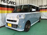 DAIHATSU�@���[�u�L�����o�X�@5BA-LA850S�@�Ɂ@RECARO�i���J���j�@SR-7F�@GU100�@BK�@����