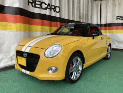 DAIHATSU�@�R�y���Z���@LA400K�i2023�N�j�@�Ɂ@RECARO�i���J���j�@RS-GS�@RED�@�V�[�g�q�[�^�[�t���@����