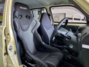 DAIHATSU�@�G�b�Z�@L235S�@�Ɂ@RECARO�i���J���j�@RS-G�@GK�@BK/SIL�@����