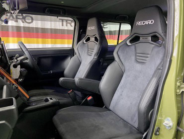 DAIHATSU�@�^�t�g�@LA910S�i2020�N�j�@�Ɂ@RECARO�i���J���j�@SR-C�@UT100H�@A/R�@BK�@�V�[�g�q�[�^�[�t���@�A�[�����X�g�t���@�~���E�@����