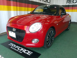 DAIHATSU�@�R�y���@LA400K�i2017�N�j�@�Ɂ@RECARO�i���J���j�@TS-G�@GK�@BK/RED�@����