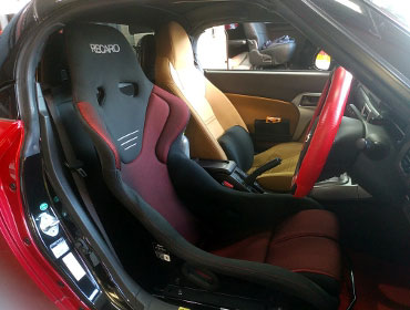 DAIHATSU�@�R�y���@LA400K�i2017�N�j�@�Ɂ@RECARO�i���J���j�@TS-G�@GK�@BK/RED�@����