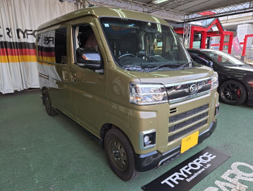 DAIHATSU�@�A�g���[�@S710V�i2024�N�j�@�Ɂ@RECARO�i���J���j�@LX-F�@WU110H�@A/R�@�u���E���@�A�[�����X�g�t���@����