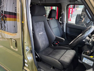 DAIHATSU�@�A�g���[�@S710V�i2024�N�j�@�Ɂ@RECARO�i���J���j�@�G���S���hMV�@BK�@�V�[�g�q�[�^�[�t���@�A�[�����X�g�t���@����
