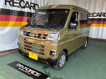 DAIHATSU�@�A�g���[�@S710W�i2025�N�j�@�Ɂ@RECARO�i���J���j�@SR-C�@BK100H�@A/R�@BK/RED�@�V�[�g�q�[�^�[�t���@����
