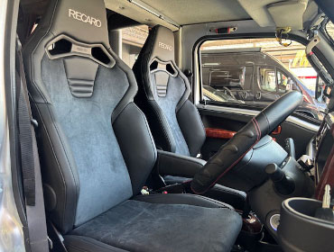 DAIHATSU�@�n�C�[�b�g�L�����s���O�@S510U�i2018�N�j�@�Ɂ@RECARO�i���J���j�@SR-C�@UT100�@A/R�@BK�@�~���E�@����