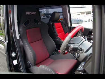 RECARO�i���J���V�[�g�j�@HONDA�@�X�e�b�v���S���@RK5��RECARO�i���J���j�@SR-7 SK100 RED�@����