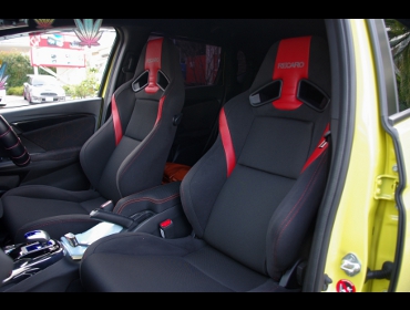 RECARO�i���J���V�[�g�j�@HONDA�@�t�B�b�g�@��RECARO�i���J���j�@SR-7F Lassic�@RED/RED�@�~2�r�@����
