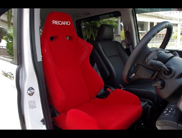 RECARO�i���J���V�[�g�j�@HONDA�@�X�e�b�v���S���X�p�_�N�[���X�s���b�g�@RK5��RECARO�i���J���j�@SR-6 KK100S RED�@����