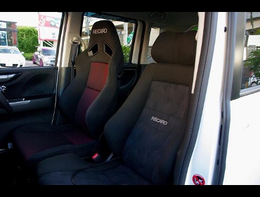 RECARO�i���J���V�[�g�j�@HONDA�@N-BOX�Ƀ��J���@SR-7F SK100�@BK/RED�@���@�G���S���hD�@BK �@����