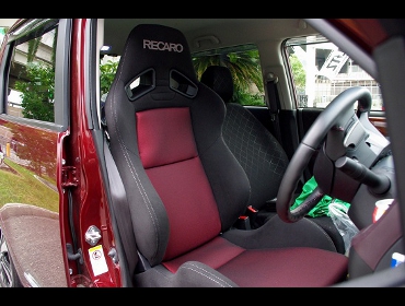 RECARO�i���J���V�[�g�j�@HONDA�@N-ONE�@JG1�Ƀ��J���@SR-7 SK100H�@RED�i�V�[�g�q�[�^�[�t���@����