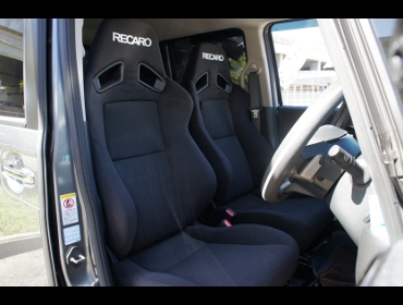RECARO�i���J���V�[�g�j�@HONDA�@N-BOX�@�J�X�^���Ƀ��J���@SR-7F KK100�@BK�@�~2�r�@����