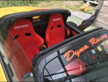 HONDA�@S660�@JW5��RECARO�i���J���j�V�[�g�@TS-GS H�i�V�[�g�q�[�^�[�t���j�@RED�@�~2�r�@����