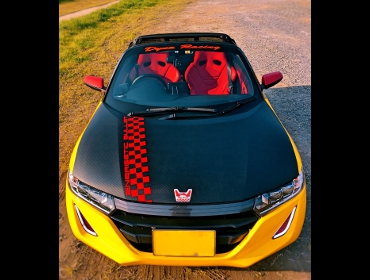 HONDA�@S660�@JW5��RECARO�i���J���j�V�[�g�@TS-GS H�i�V�[�g�q�[�^�[�t���j�@RED�@�~2�r�@����