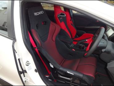 RECARO�i���J���V�[�g�j�@HONDA�@�V�r�b�N�@�^�C�vR�@FK2�Ƀ��J���@TS-G SK2H�i�V�[�g�q�[�^�[�t���j�@BK/RED�@����