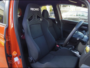 RECARO�i���J���V�[�g�j�@HONDA�@�t�B�b�gRS�@GK5��RECARO�i���J���j�Ƀ��J���@SR-7 KK100�@BK�@����