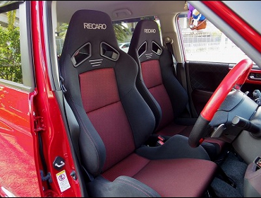 RECARO�i���J���V�[�g�j�@HONDA�@N-ONE�@JG1�Ƀ��J���@SR-7�@GK100�@BK/RED�@���@SR-7F�@GK100�@BK/RED�@����
