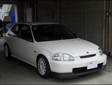 HONDA�@�V�r�b�N�@EK9�@�Ɂ@RECARO�i���J���j�V�[�g����