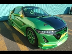 HONDA@S660@JW5@‚É@RECAROiƒŒƒJƒj@SR-7F@Lassic@ŒÀ’èGreen@~2‹r@‘•’…