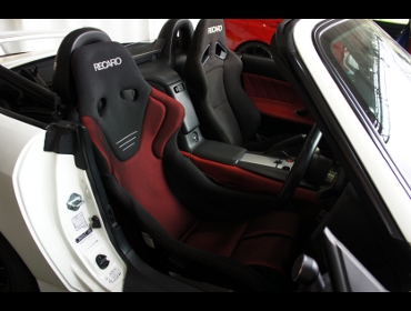 HONDA�@S2000�@AP1�@�Ɂ@RECARO�i���J���j�@TS-G�@GK�@BK/RED�@���@SR-7�@KK100�@BK�@����