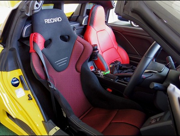 RECARO�i���J���V�[�g�j�@HONDA�@S660�@JW5�@�i2017�N�j�@�Ɂ@���J���@RS-G�@GK�@BK/RED�@����