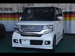 HONDA�@N-BOX�@�J�X�^���@JF1�i2014�N�j�@�Ɂ@RECARO�i���J���j�@SR-7F�@GK100�@BK/BK�@����