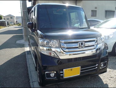 HONDA�@N-BOX�J�X�^���@JF1�@�Ɂ@RECARO�i���J���j�@SR-7F�@Lassic�@BK�@�A�[�����X�g�t���@����