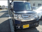 HONDA�@N-BOX�J�X�^���@JF1�@�Ɂ@RECARO�i���J���j�@SR-7F�@Lassic�@BK�@�A�[�����X�g�t���@����
