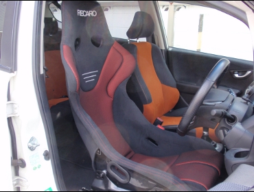 HONDA�@�t�B�b�gRS�@GE8�@6MT�@�Ɂ@RECARO�i���J���j�@TS-G�@GK�@BK/RED�@����