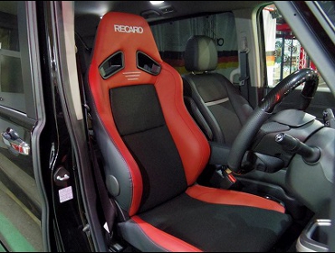 HONDA�@�X�e�b�v���S���@RP5�i2017�N�j�Ɂ@RECARO�i���J���j�@SR-7F�@Lassic�@RED�@A/R�@�V�[�g�q�[�^�[�t���@����