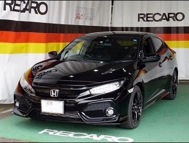HONDA�@�V�r�b�N�@FK-7�i2018�N�j�@�Ɂ@RECARO�i���J���j�@SR-7�@GK100�@BK/RED�@�V�[�g�q�[�^�[�t���@���@SR-7F�@GK100�@BK/RED�@�V�[�g�q�[�^�[�t���@����