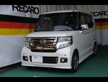 HONDA�@N-BOX�@JF1�i2015�N�j�@�Ɂ@RECARO�i���J���j�@SR-7F�@GK100�@BK/SIL�@����