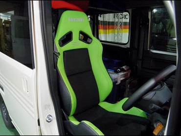 RECARO�i���J���V�[�g�j�@HONDA�@N-VAN�i2018�N�j�@�Ɂ@RECARO�i���J���j�@SR-7�@Lassic�@Green�@����
