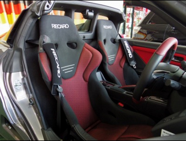 HONDA�@S660�@moduloX�@JW5�i2018�N�j�@�Ɂ@RECARO�i���J���j�@RS-G�@GK�@BK/RED�@�~2�r�@����