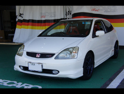 HONDA�@�V�r�b�N�@EP3�@�Ɂ@RECARO�i���J���j�@SR-7�@KK100�@RED�@���@SR-7F KK100�@RED�i2016���f���j�@����