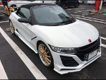 HONDA@S660@JW5@‚É@RECAROiƒŒƒJƒj@SR-7@GK100@BK/RED@ƒV[ƒgƒq[ƒ^[•t‚«@~¶‰E@‘•’…