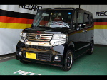 HONDA�@N-BOX�@�J�X�^���@JF1�i2014�N�j�@�Ɂ@RECARO�i���J���j�@SR-7F�@KK100�@RED�@����