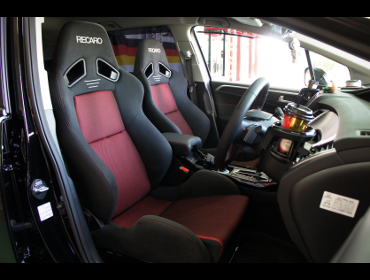 HONDA�@�W�F�C�h�@FR5�i2019�N�j�@�Ɂ@RECARO�i���J���j�@SR-7�@GK100�@BK/RED�@���@SR-7F�@GK100�@BK/RED�@����